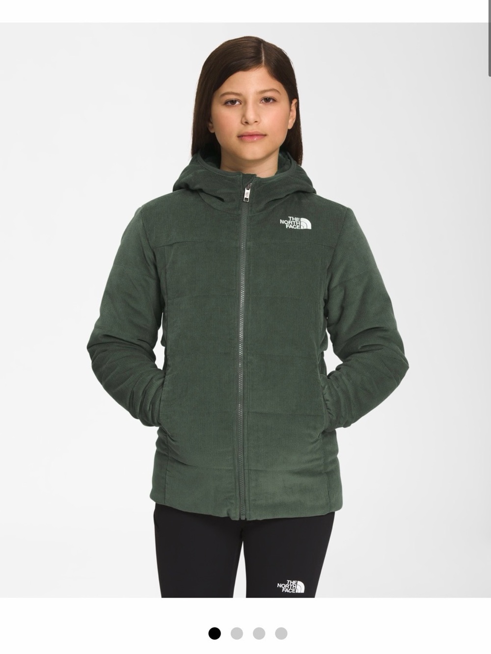 The North Face Teen Girls' Reversible Mossbud Swirl Parka